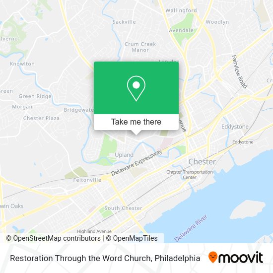 Restoration Through the Word Church map
