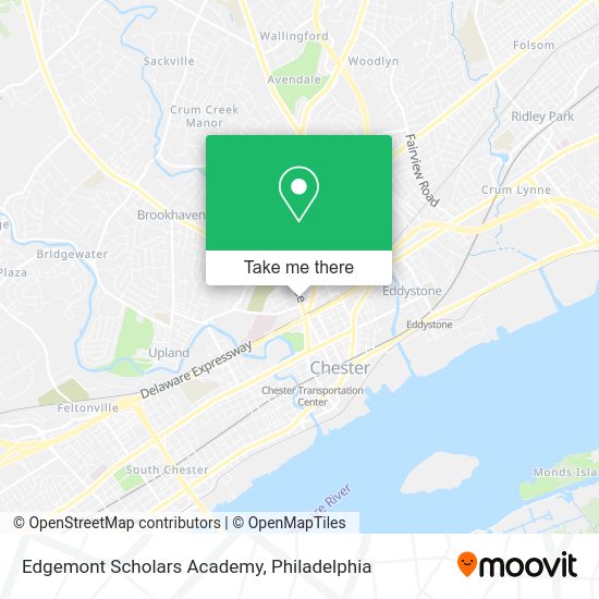 Edgemont Scholars Academy map