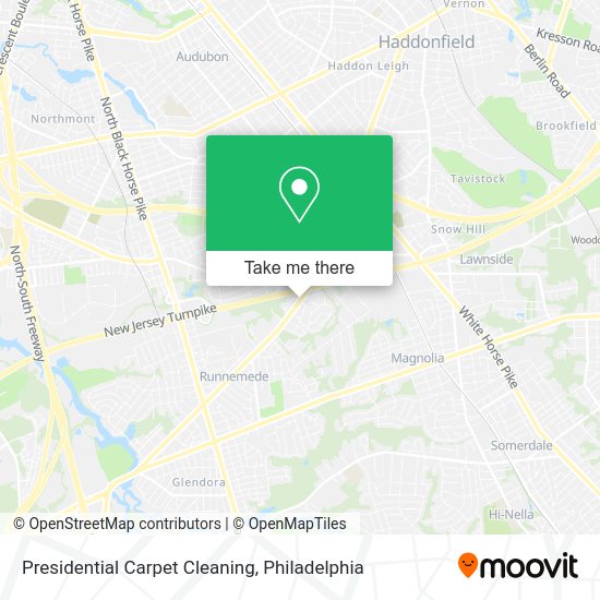 Mapa de Presidential Carpet Cleaning