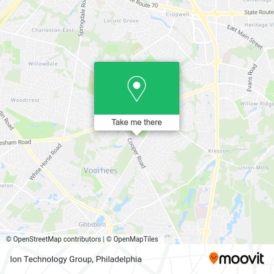 Ion Technology Group map