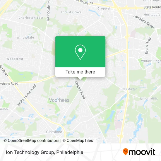 Ion Technology Group map