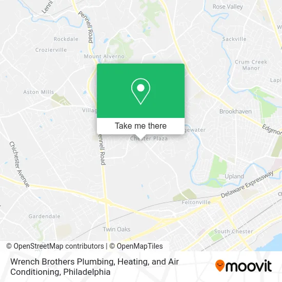 Mapa de Wrench Brothers Plumbing, Heating, and Air Conditioning