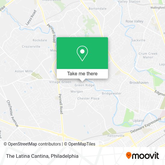 The Latina Cantina map