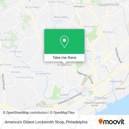 Mapa de America's Oldest Locksmith Shop