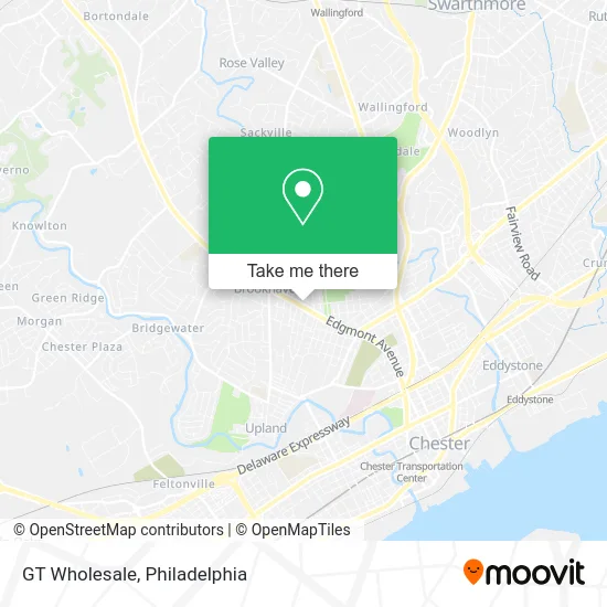 GT Wholesale map