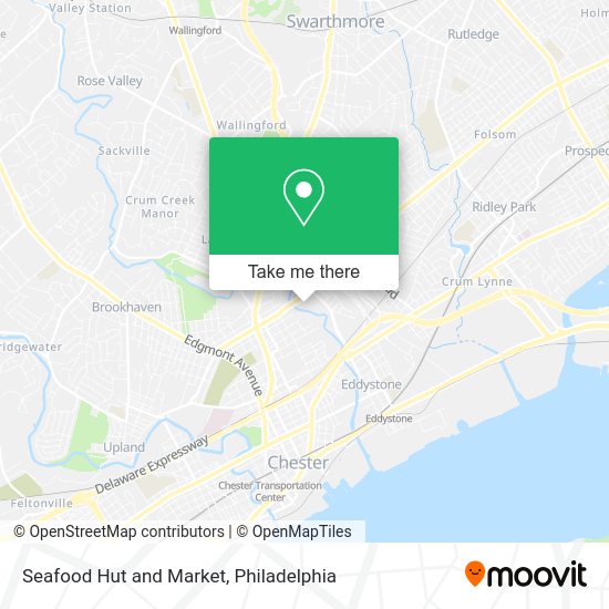 Seafood Hut and Market map
