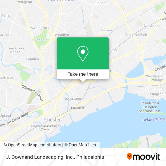 J. Downend Landscaping, Inc. map