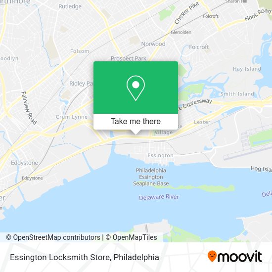 Mapa de Essington Locksmith Store