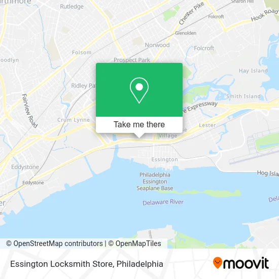 Essington Locksmith Store map
