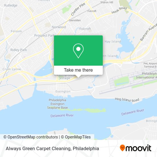 Always Green Carpet Cleaning map