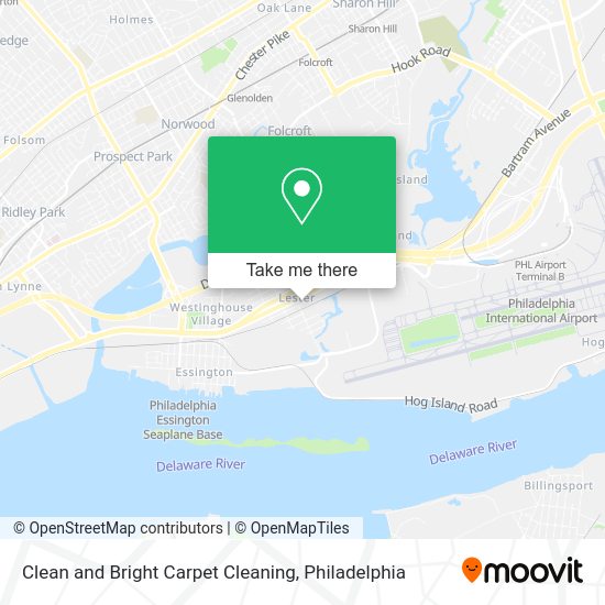 Clean and Bright Carpet Cleaning map