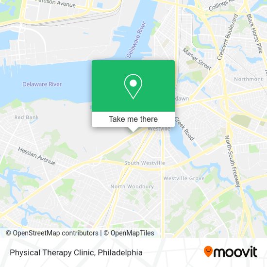 Mapa de Physical Therapy Clinic