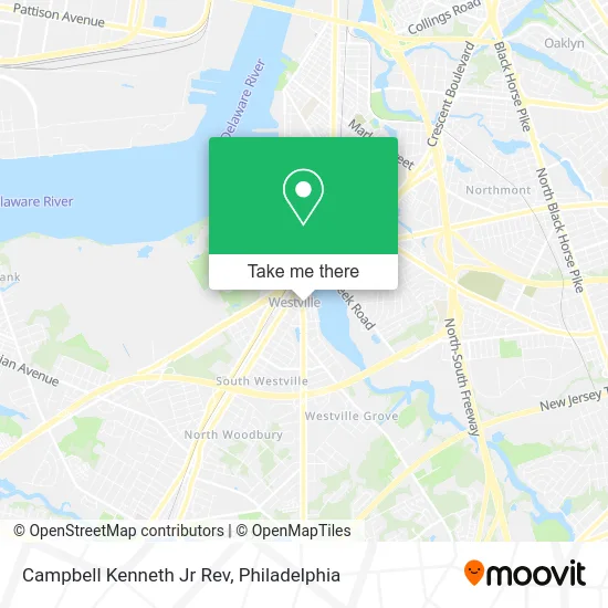 Campbell Kenneth Jr Rev map