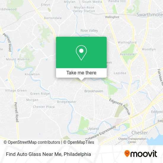 Find Auto Glass Near Me map