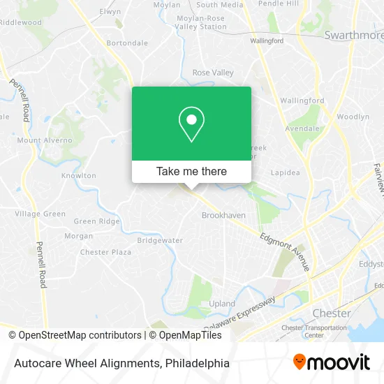 Autocare Wheel Alignments map
