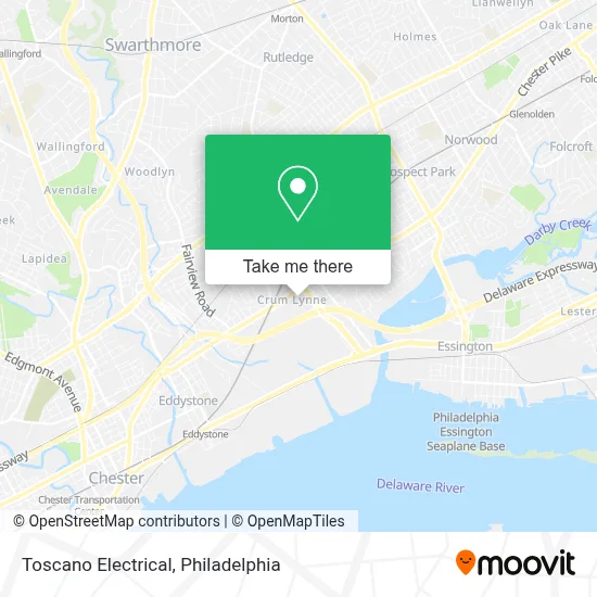 Toscano Electrical map