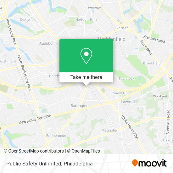 Mapa de Public Safety Unlimited