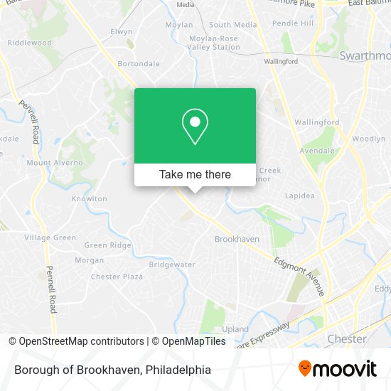 Mapa de Borough of Brookhaven