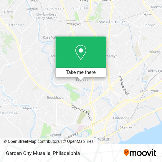 Garden City Musalla map
