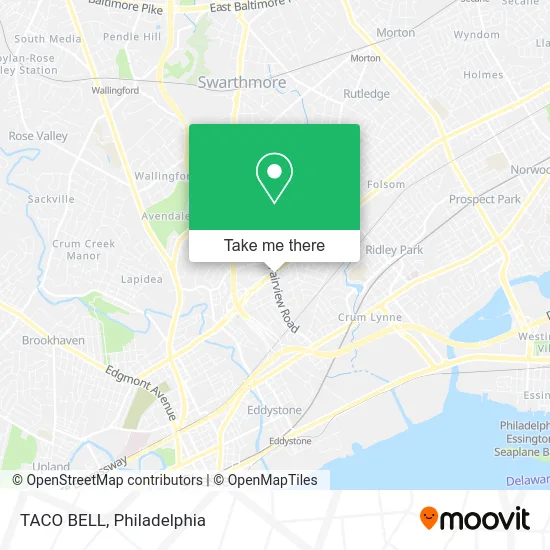 TACO BELL map