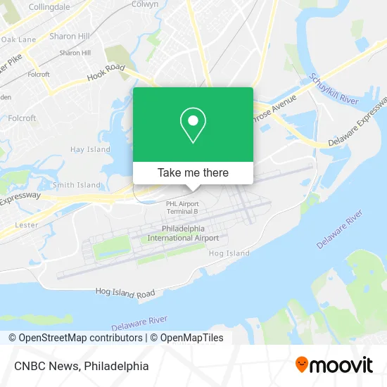 CNBC News map