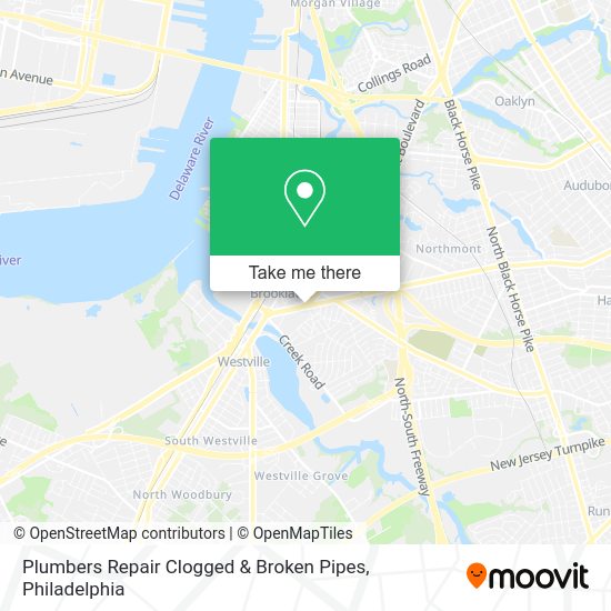 Plumbers Repair Clogged & Broken Pipes map