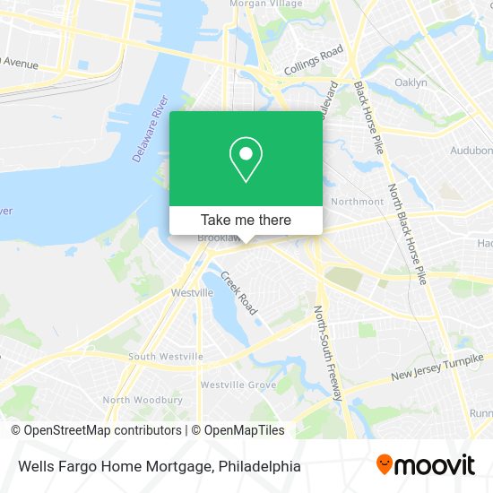 Wells Fargo Home Mortgage map