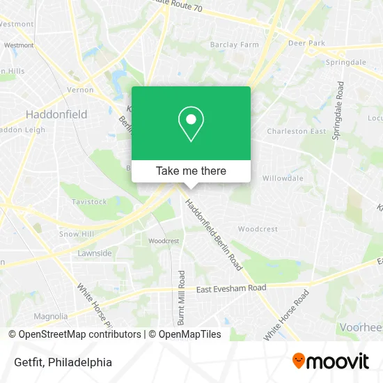 Getfit map