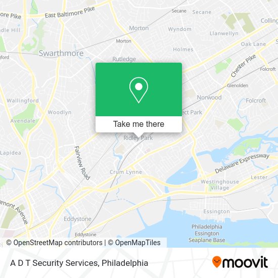Mapa de A D T Security Services