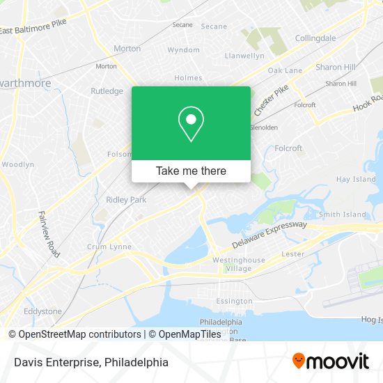 Mapa de Davis Enterprise