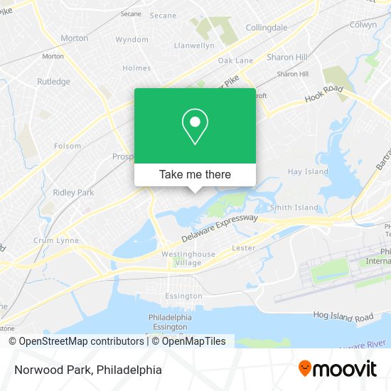 Mapa de Norwood Park
