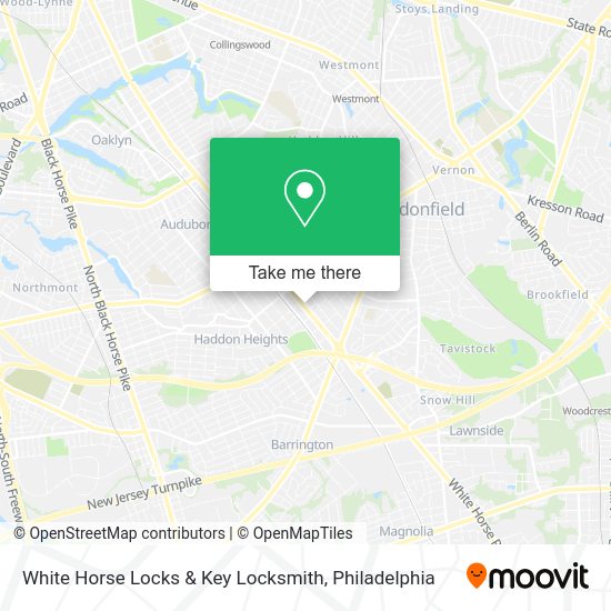 Mapa de White Horse Locks & Key Locksmith