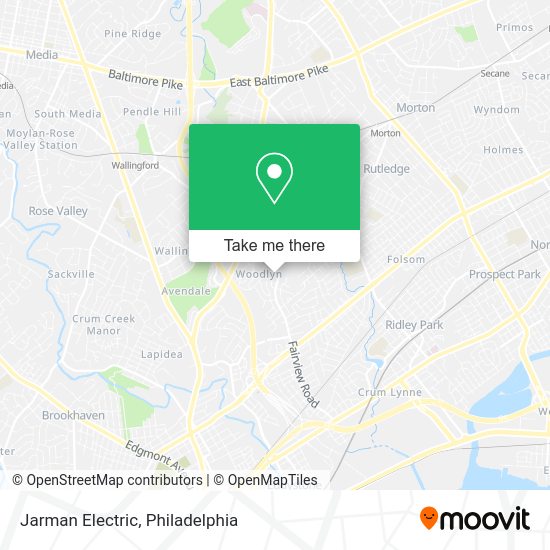 Jarman Electric map
