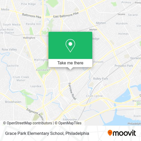 Mapa de Grace Park Elementary School
