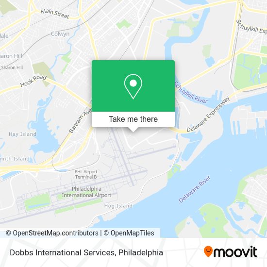 Dobbs International Services map