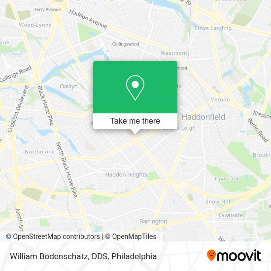 William Bodenschatz, DDS map