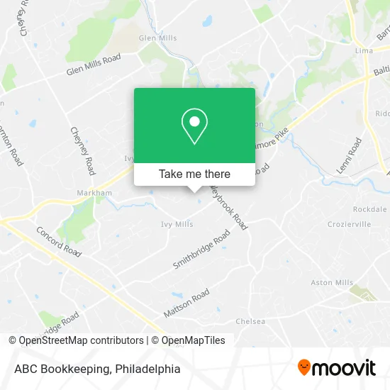 ABC Bookkeeping map
