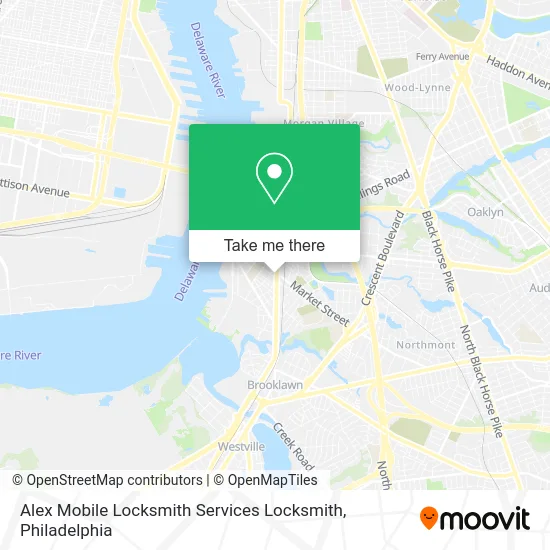 Alex Mobile Locksmith Services Locksmith map