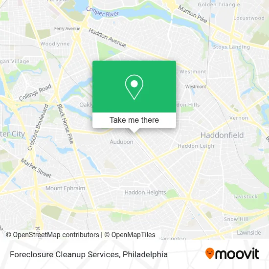 Foreclosure Cleanup Services map