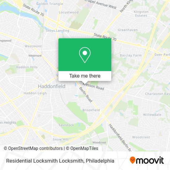 Residential Locksmith Locksmith map