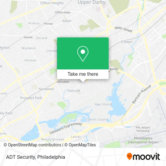 ADT Security map