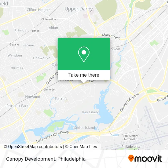 Mapa de Canopy Development