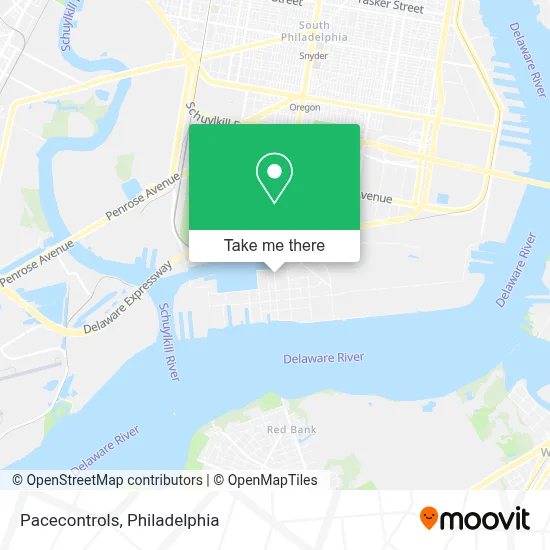 Pacecontrols map