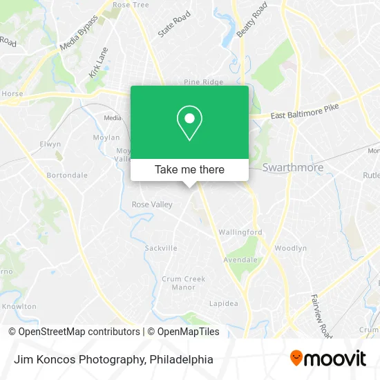 Jim Koncos Photography map