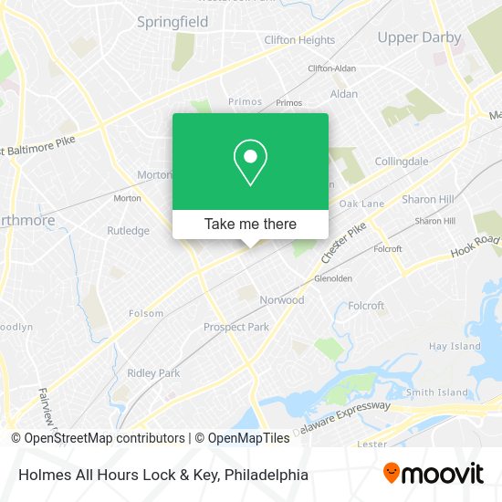 Holmes All Hours Lock & Key map