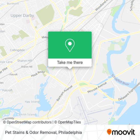 Pet Stains & Odor Removal map