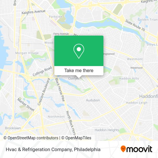 Hvac & Refrigeration Company map