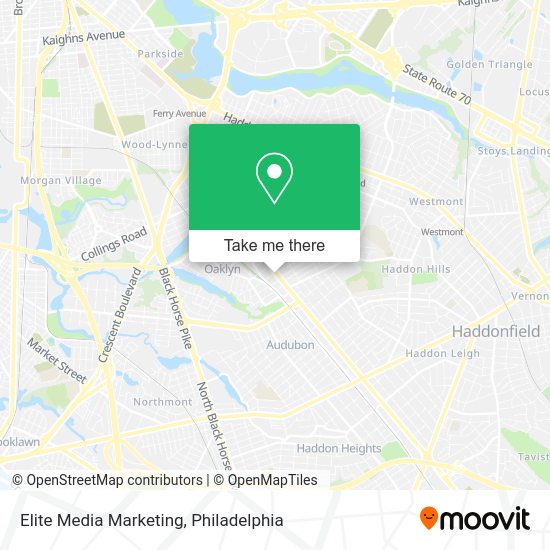 Elite Media Marketing map