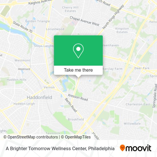 Mapa de A Brighter Tomorrow Wellness Center
