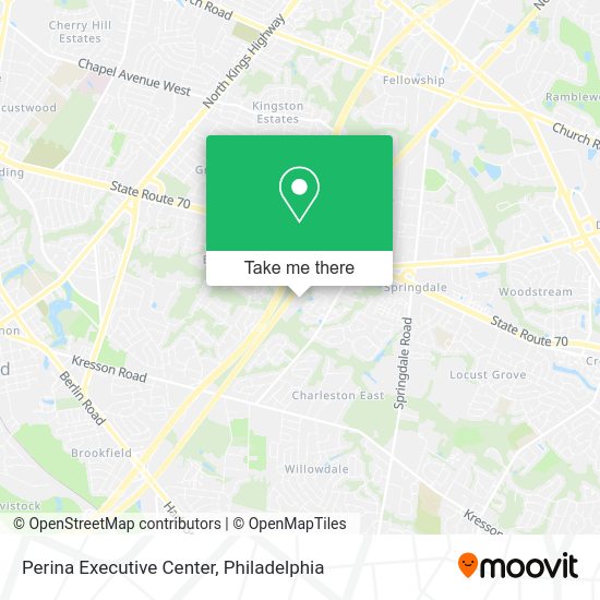 Mapa de Perina Executive Center